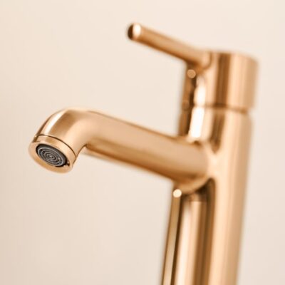 Hansa Vantis Style wastafelkraan met verhoogde kraanlichaam brons geborsteld 5447220781 7