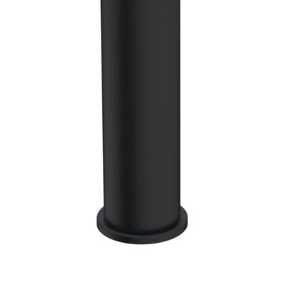 Hansa Vantis Style wastafelkraan met verhoogde kraanlichaam mat-zwart 5447220733 5