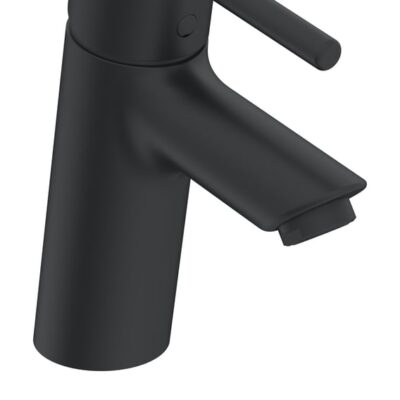 Hansa Vantis wastafelkraan mat-zwart 5242226733 5