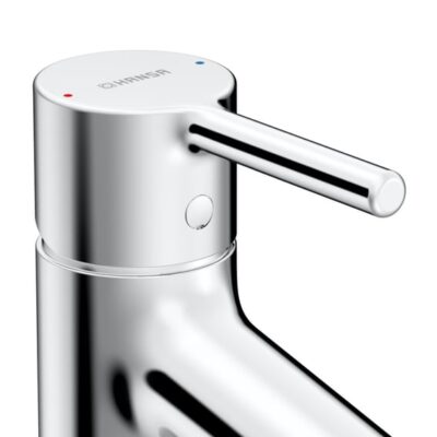 Hansa Vantis wastafelkraan XL met trekstang afvoergarnituur chroom 52562267 4