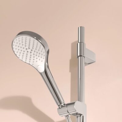Hansa Viva glijstangset met garnituur 3 straalsoorten 971 mm chroom 44150330 4