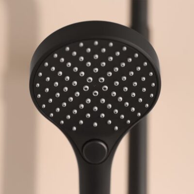 Hansa Viva handdouche 3 straalsoorten mat-zwart 4433030033 6