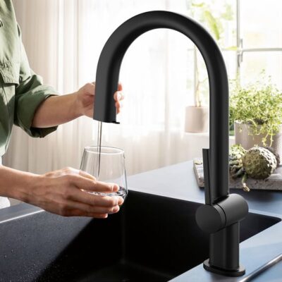 Hansgrohe Aqittura M91 filtersysteem 210 uittrekbare uitloop met sBox starterset en SodaSystem – draaibaar – mat-zwart 76806670 5