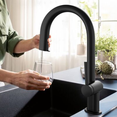 Hansgrohe Aqittura M91 filtersysteem 210 uittrekbare keukenkraan mat-zwart 76803670 4