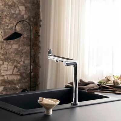 Hansgrohe Aqittura M91 filtersysteem 240 draaibaar uittrekbaar 2 standen chroom 76804000 4
