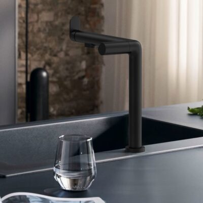 Hansgrohe Aqittura M91 filtersysteem 240 uittrekbare uitloop starterset SodaSystem mat-zwart 76810670 5