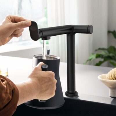 Hansgrohe Aqittura M91 filtersysteem draaibare 2-standen mat-zwarte kraan 76802670 6