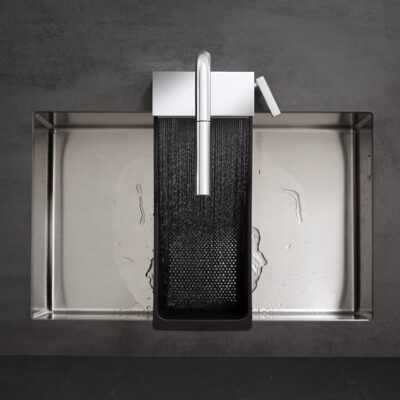 Hansgrohe Aquno Select M81 eengreeps keukenmengkraan uittrekbaar 2 straalsoorten chroom 73830000 8