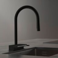 Hansgrohe Aquno Select M81 eengreeps keukenmengkraan uittrekbaar mat-zwart 73831670 36