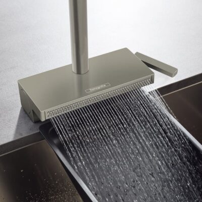 Hansgrohe Aquno Select M81 keukenmengkraan uittrekbaar 3 stralen edelstaal 73837800 8