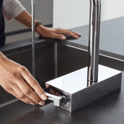 Hansgrohe Aquno Select M81 keukenmengkraan uittrekbaar 3jet chroom 73831000 18