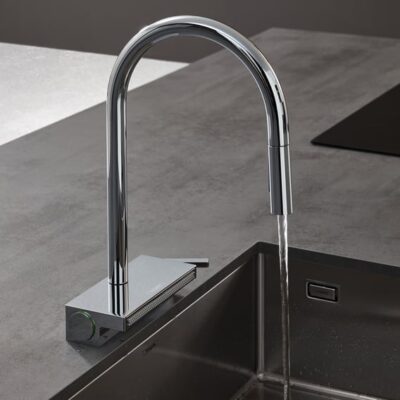 Hansgrohe Aquno Select M81 keukenmengkraan uittrekbaar 3jet chroom 73831000 5