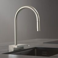 Hansgrohe Aquno Select M81 keukenmengkraan uittrekbaar 3jet draaibaar edelstraal 73831800 Hansgrohe Aquno Select M81 keukenmengkraan uittrekbaar 3jet draaibaar edelstraal 73831800