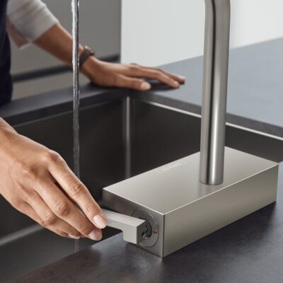 Hansgrohe Aquno Select M81 keukenmengkraan uittrekbaar 3jet draaibaar edelstraal 73831800 12
