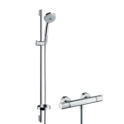 Hansgrohe Croma 100 thermostaat voor douche 1 verbruiker chroom 27085000 4