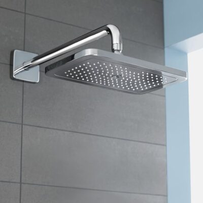 Hansgrohe Croma E hoofddouche 1 straalsoort 280 x 170 mm chroom 26258000 9 Hansgrohe Croma E hoofddouche 1 straalsoort 280 x 170 mm chroom 26258000 9