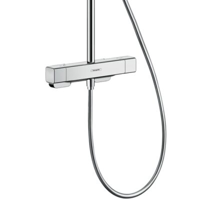 Hansgrohe Croma E thermostatische opbouw regendoucheset 280 x 170 mm chroom 27630000 8