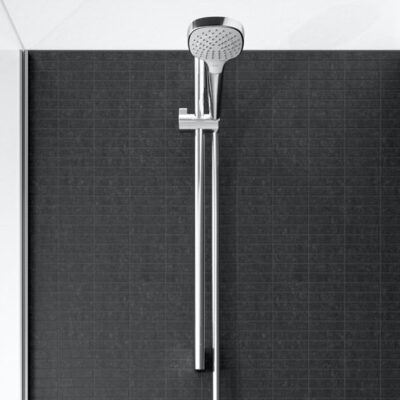 Hansgrohe Croma Select E glijstangset met garnituur 3 straalsoorten 650 mm chroom 26582400 4