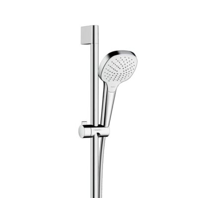 Hansgrohe Croma Select E glijstangset met garnituur 3 straalsoorten 650 mm chroom 26582400 6