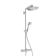 Hansgrohe Croma Select S thermostatische opbouw regendouche – chroom – Ø28cm – rond 26794000