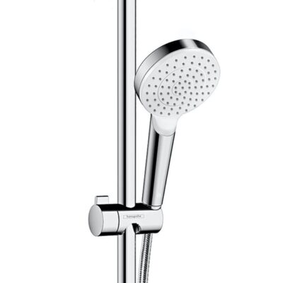 Hansgrohe Crometta glijstangset met garnituur 1 straalsoort 669 mm chroom wit 26533400 4