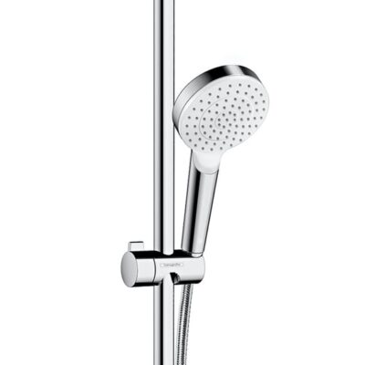 Hansgrohe Crometta glijstangset met garnituur 1 straalsoort 669 mm chroom wit 26554400 4