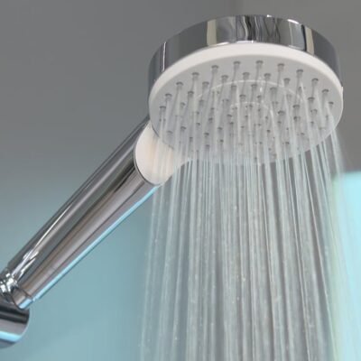 Hansgrohe Crometta glijstangset met garnituur 1 straalsoort 959 mm chroom wit 26537400 4