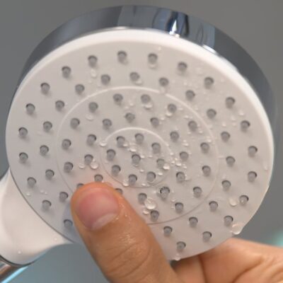 Hansgrohe Crometta glijstangset met garnituur 1 straalsoort 959 mm chroom wit 26539400 5