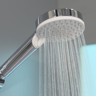 Hansgrohe Crometta glijstangset met garnituur 2 straalsoorten 669 mm chroom wit 26534400 4