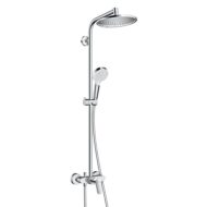 Hansgrohe Crometta S 240 eengreeps regendouche Ø24cm wandmontage chroom zonder thermostaat 27269000