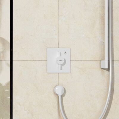 Hansgrohe DuoTurn E eengreeps inbouw douchemengkraan 1 verbruiker mat-wit 75617700 4