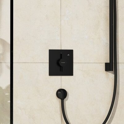 Hansgrohe DuoTurn E eengreeps inbouw douchemengkraan 1 verbruiker mat-zwart 75617670 4