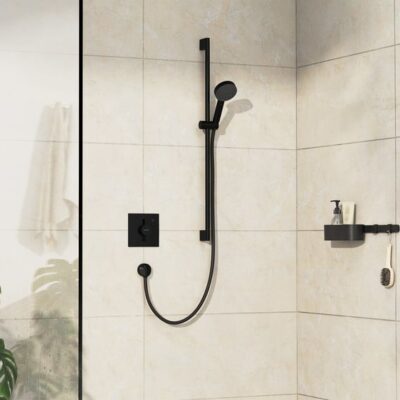 Hansgrohe DuoTurn E eengreeps inbouw douchemengkraan 1 verbruiker mat-zwart 75617670 5