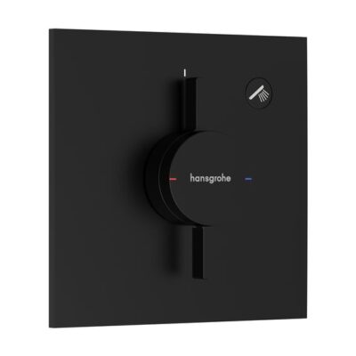 Hansgrohe DuoTurn E eengreeps inbouw douchemengkraan 1 verbruiker mat-zwart 75617670 6