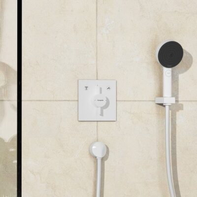 Hansgrohe DuoTurn E eengreeps inbouw mengkraan voor bad & douche 2 verbruikers mat-wit 75417700 4