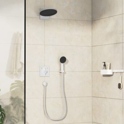 Hansgrohe DuoTurn E eengreeps inbouw mengkraan voor bad & douche 2 verbruikers mat-wit 75417700 5