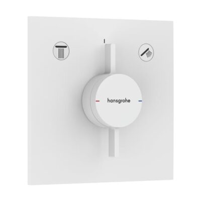 Hansgrohe DuoTurn E eengreeps inbouw mengkraan voor bad & douche 2 verbruikers mat-wit 75417700 7