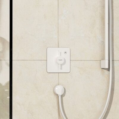 Hansgrohe DuoTurn Q eengreeps inbouw douchemengkraan 1 verbruiker mat-wit 75614700 4