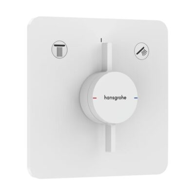 Hansgrohe DuoTurn Q eengreeps inbouw mengkraan voor bad & douche 2 verbruikers mat-wit 75414700 6