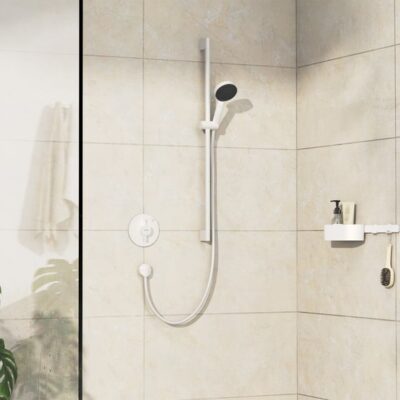 Hansgrohe DuoTurn S eengreeps inbouw douchemengkraan 1 verbruiker mat-wit 75618700 5