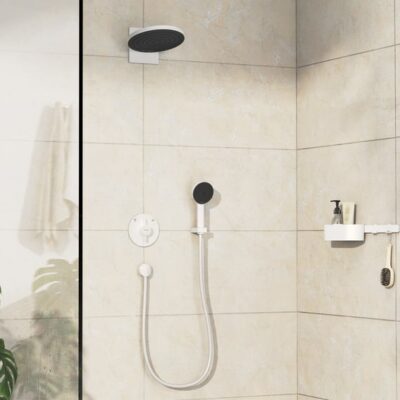Hansgrohe DuoTurn S eengreeps inbouw mengkraan voor bad & douche 2 verbruikers mat-wit 75418700 5