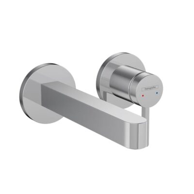 Hansgrohe Finoris eengreeps inbouw wastafelmengkraan met EcoSmart met altijd open afvoer chroom 76051000 4