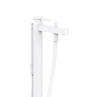 Hansgrohe Finoris eengreeps vrijstaande badmengkraan mat-wit 76445700 4