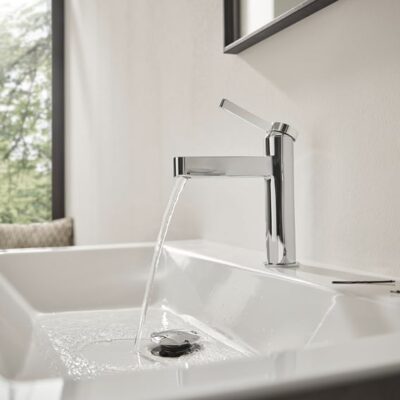 Hansgrohe Finoris wastafelkraan 100 met EcoSmart chroom 76013000 9 Hansgrohe Finoris wastafelkraan 100 met EcoSmart chroom 76013000 9