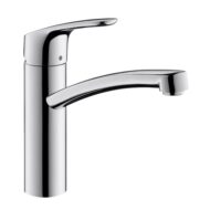 Hansgrohe Focus M41 Eco haaks draaibaar vast keukenmengkraan chroom 31826000 Hansgrohe Focus M41 Eco haaks draaibaar vast keukenmengkraan chroom 31826000