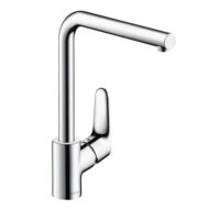 Hansgrohe Focus M41 eengreeps keukenmengkraan haaks chroom 31817000 Hansgrohe Focus M41 eengreeps keukenmengkraan haaks chroom 31817000