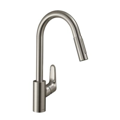 Hansgrohe Focus M41 Keukenarmatuur uittrekbaar draaibaar geborsteld roestvrij staal 31833800 5