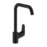 Hansgrohe Focus M41 keukenmengkraan 260 haaks draaibaar mat-zwart 31820670 Hansgrohe Focus M41 keukenmengkraan 260 haaks draaibaar mat-zwart 31820670