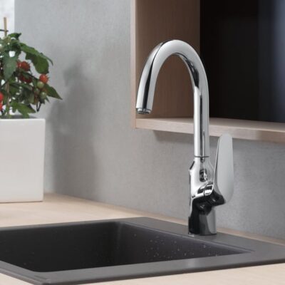 Hansgrohe Focus M42 eengreeps keukenmengkraan 1straal uitloop haaks draaibaar chroom 71802000 6