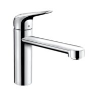 Hansgrohe Focus M42 keukenmengkraan 120 CoolStart EcoSmart haaks draaibaar chroom 71805000